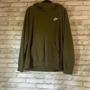 army green nike hoodie
